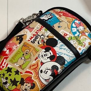 Disney wristlet shoulder bag